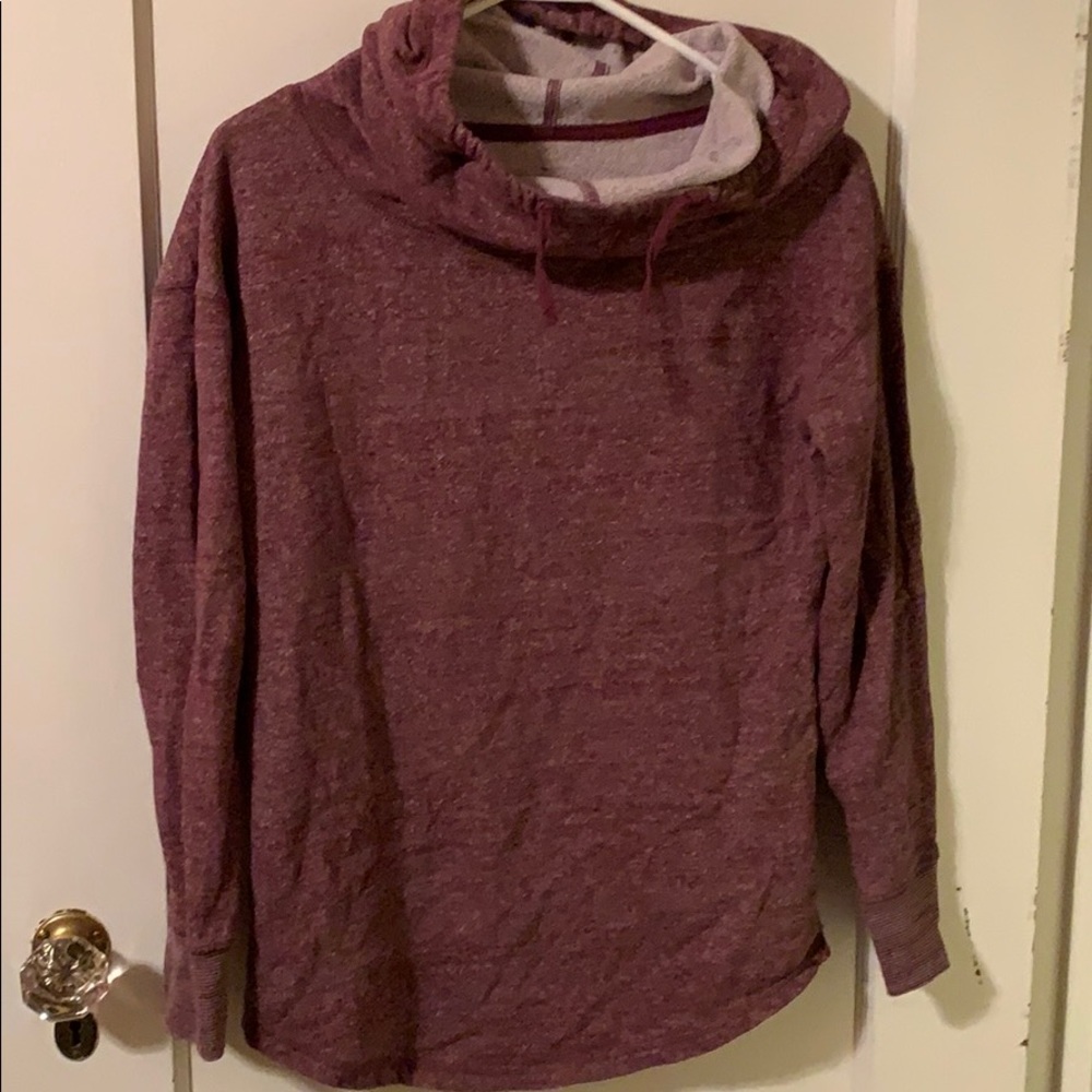Cowl neck sweatshirt